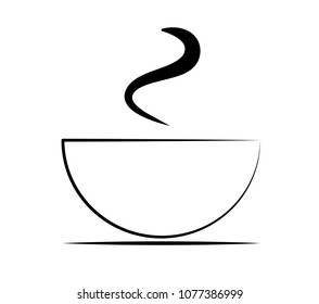 Hot coffee cup