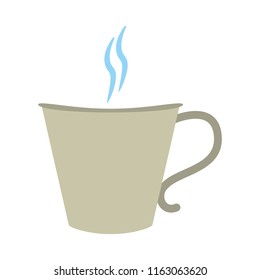 Hot coffee cup