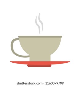 Hot coffee cup