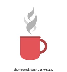 Hot coffee cup