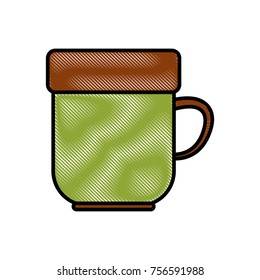 Hot coffee cup