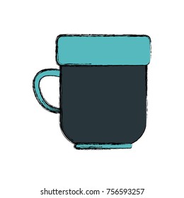 Hot coffee cup