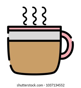 hot coffee cup beverage to drink