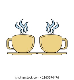 Hot coffee cups