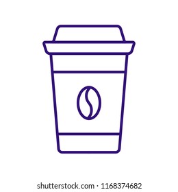 Hot coffee icon