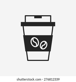 hot coffee icon