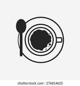hot coffee icon