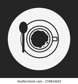 hot coffee icon