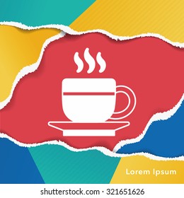 hot coffee icon