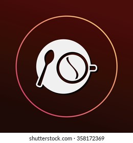 hot coffee icon