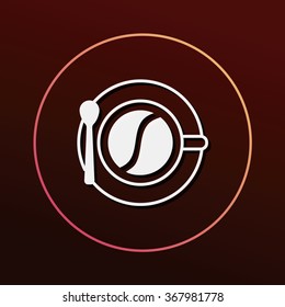 hot coffee icon