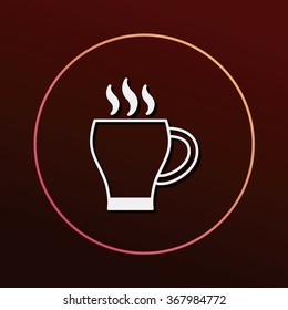 hot coffee icon