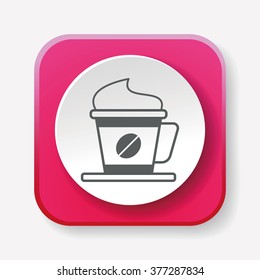 hot coffee icon