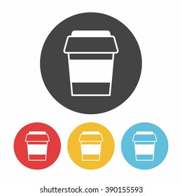 hot coffee icon