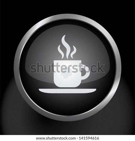 Hot Coffee Icon Symbol