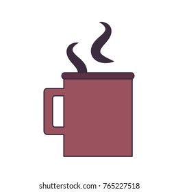 hot coffee mug icon
