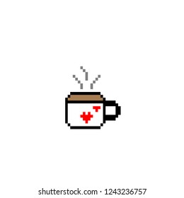 Hot Coffee White Cup