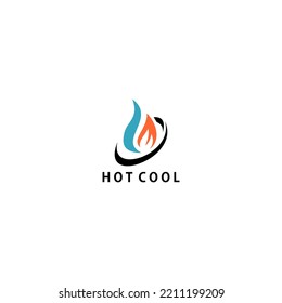 hot cool Logo Design Template
