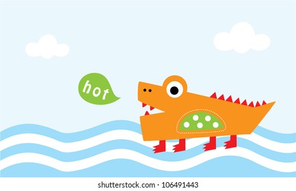 hot crocodile
