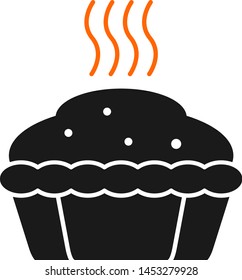 Hot Cup Cake icon for your project
