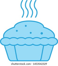 Hot Cup Cake icon for your project
