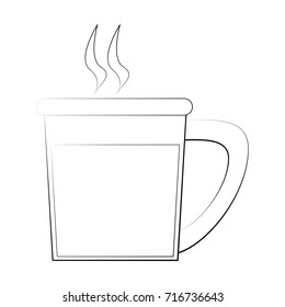 hot cup or mug icon image