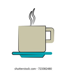 hot cup or mug icon image 