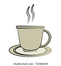 hot cup or mug icon image 