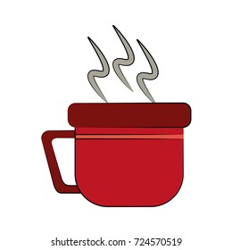hot cup or mug icon image 