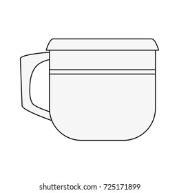 hot cup or mug icon image