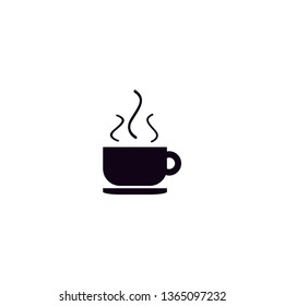Hot cup vector with white background 
