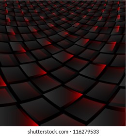 hot & dark powerful background