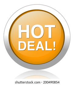 Hot deal button 