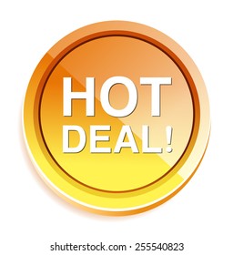 Hot deal button 