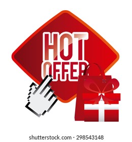 hot deal design, vector illustration eps10 graphic 