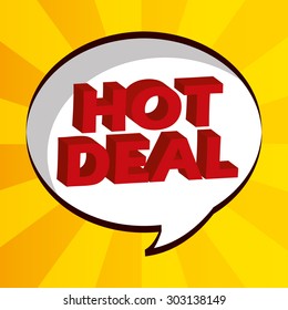 hot deal design, vector illustration eps10 graphic 