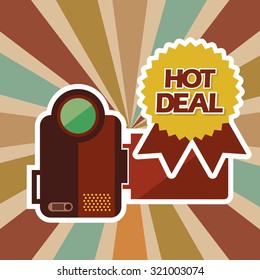 hot deal design, vector illustration eps10 graphic 