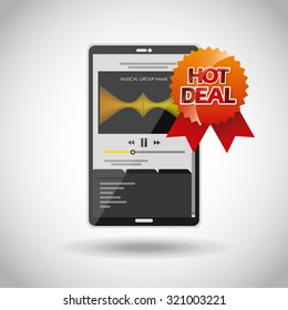 hot deal design, vector illustration eps10 graphic 