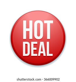 Hot Deal sign button