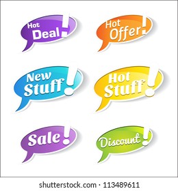 Hot Deal Tags and Labels