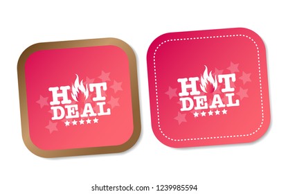 Hot Deals Stickers
