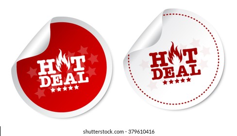 Hot Deals Stickers