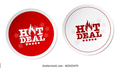 Hot Deals Stickers