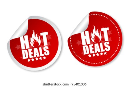 Hot Deals Stickers