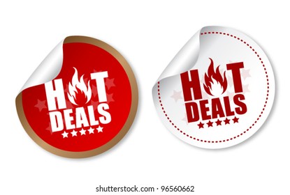 Hot Deals Stickers