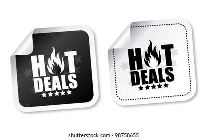 Hot Deals Stickers