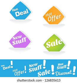 Hot Deals Tags and Labels