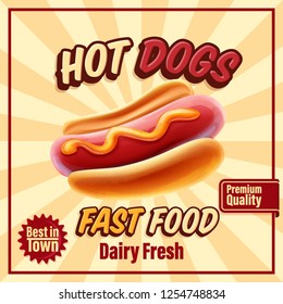 HOT DOG BANNER