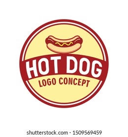 HOT DOG Concept Logo Design