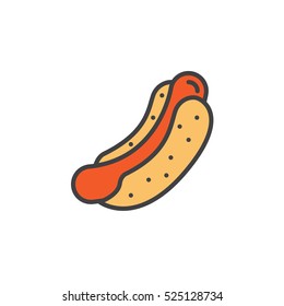 71,818 Hot dog icon Images, Stock Photos & Vectors | Shutterstock